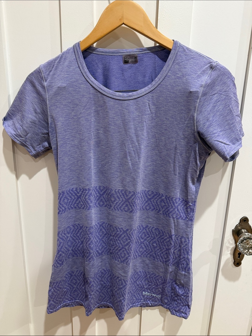 Marmot workout exercise moisture wicking tee shirt size small